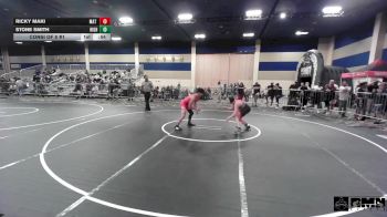123 lbs Consi Of 8 #1 - Ricky Maki, Mat Time vs Stone Smith, Highlander WC