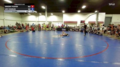 75 lbs Vincent Foster, Pennsylvania Red vs Levi Charles, Iowa Red