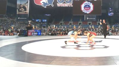 130 lbs Champ. Rd Of 64 - Zoey Pulver, Washington vs Ellysa Dugan, New Jersey