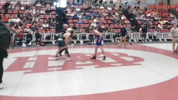 165 lbs Cons. Round 2 - Aiden Luepke, Donelson Christian Academy vs Alex Asack, Pope Saint John Paul II Preparatory School