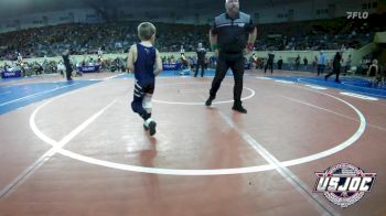 49 lbs Round Of 32 - Nash Davis, Choctaw Ironman Youth Wrestling vs Samuel Murray, Marlow Outlaws