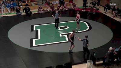 157 lbs Semis & 1st Wb (8 Team) - Porter Lozenski, Aberdeen Central vs Garrett VanDusen, Brandon Valley