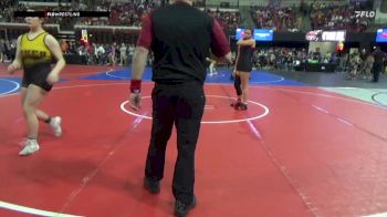 158 lbs Round 3 - Macy Tate, Baker Wrestling Club vs Whitney Wagner, Browning Indians