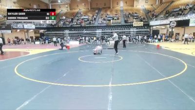 174 lbs Champ. Round 2 - Skyler Geer, Newman vs Derek Truman, Barton CC
