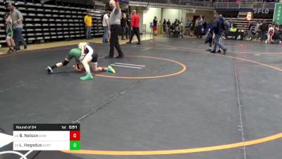 80 lbs Round Of 64 - Brody Nelson, Emmaus vs Lucas Hegadus, North Star