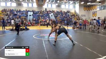 160 lbs Round Of 16 - Tanner Hill, NFWA vs Nick Oganezov, Cypress Bay