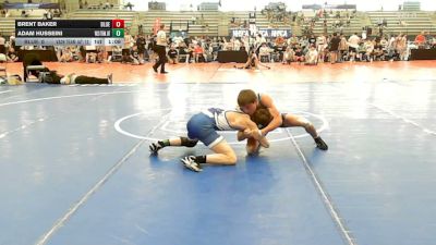 120 lbs Rr Rnd 1 - Brent Baker, Blue Jackets - HSB vs Adam Husseini, Va26 Elite - HSB