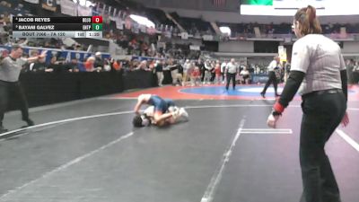7A 120 lbs Quarterfinal - Bayani Galvez, Enterprise HS vs Jacob Reyes, Bob Jones
