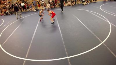 126 lbs Cons. Round 1 - Ryder Refsland vs Nolan Meisch, Grynd