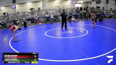 110 lbs Cons. Semi - Jacob Woods, Vici Wrestling Club vs Tobin Russell, Texas Select Wrestling