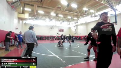 170 lbs Champ. Round 2 - Soffia Renteria, Eleanor Roosevelt vs Alicia Espinoza, Central Valley