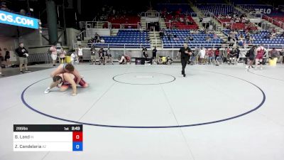 285 lbs Rnd Of 64 - Benjamin Land, IN vs Zayne Candelaria, AZ