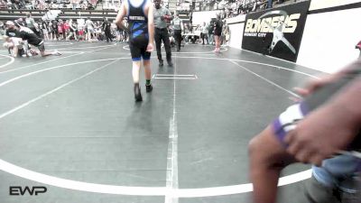 96 lbs Rr Rnd 1 - Liam Hayes, Carl Albert vs Cristian Monroy, Tulsa Blue T Panthers
