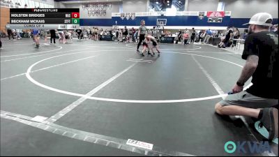 46 lbs Consi Of 4 - Holsten Bridges, Norman Grappling Club vs Beckham McKaig, Standfast