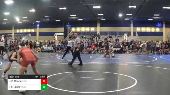 Match - Parker Cirone, North Phoenix Wrestling Club vs Frank Lopez, Pounders WC