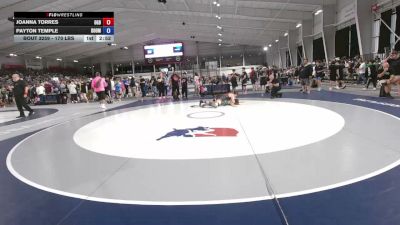 170 lbs Champ. Rd Of 16 - Joanna Torres, Ohio Greco Boys vs Payton Temple, DOOM