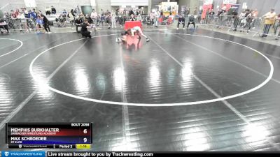 100 lbs Round 2 - Memphis Burkhalter, Sarbacker Wrestling Academy vs Max Schroeder, RT Elite