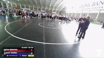 105-120 lbs Round 2 - Savva Gromyko, CA vs Kaidan Ybarra, NV