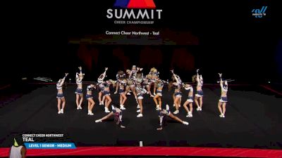 Connect Cheer Northwest - Teal [2025 L1 Senior - Medium Semis] 2025 The Summit