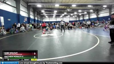 80 lbs Semifinal - Gabe Wolfley, Snake River Youth Wrestling vs Matthew McNulty Ii, Suples