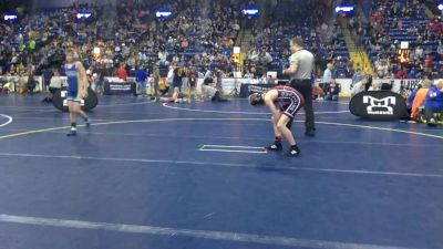 80 lbs Round Of 32 - Brody Blanchetti, Forest Hills vs Mav Adkins, Saegertown