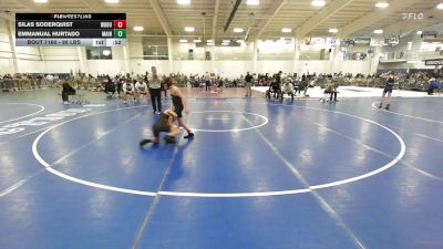 88 lbs Consi Of 16 #1 - Silas Soderquist, Woburn vs Emmanual Hurtado, Maine Hammahs