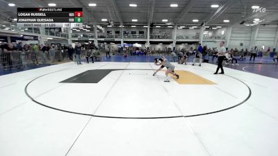 81 lbs 3rd Place - Logan Russell, Refinery WC vs Jonathan Quesada, Fisheye WC