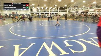 94 lbs Round Of 16 - Bently Smith, Auburn vs Henry McGovern, Iron Faith WC