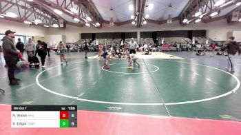 85 lbs Rr Rnd 7 - Ryder Walsh, Maine Hammas vs Santino Edgar, Toms River Wrestling Club