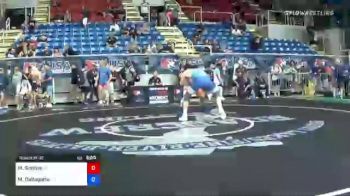 170 lbs Round Of 32 - Manuel Santos, Pennsylvania vs Michael Dellagatta, New Jersey