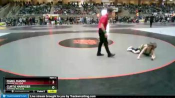 74 lbs Cons. Round 2 - Chael Mason, Cascade Mat Club vs Curtis Harriger, Oakridge Mat Club