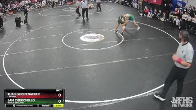 1A/2A 138 1st Place Match - Sam Cherichello, Bishop England vs Thad Gerstenacker, Chesnee