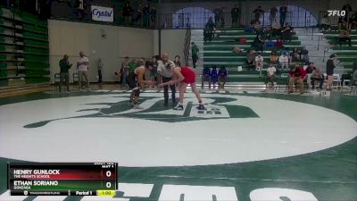 126 lbs Cons. Round 1 - Ethan Soriano, Gonzaga vs Henry Gunlock, The Heights School