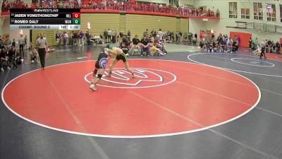 126 lbs Champ. Round 2 - Romeo Daly, West Linn vs Jaden Vongthongthip, Hillsboro