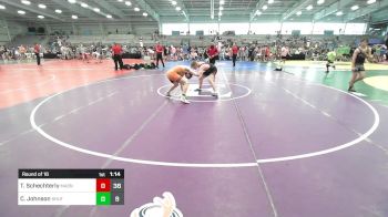 142 lbs Round Of 16 - Tom Schechterly, Mat Assassins Black vs Chase Johnson, Team Shutt