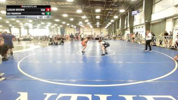 160 lbs Rr Rnd 1 - Logan Brown, Team Germantown vs Eli Tedrow, Freakztyle Wrecking Crew