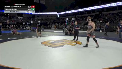 190 lbs Round Of 64 - Brady Coddington, Clayton Valley (NC) vs Brady Wight, Vacaville (SJ)