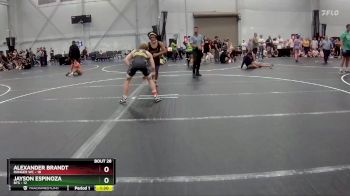 138 lbs Round 7 (8 Team) - Alexander Brandt, Ranger WC vs Jayson Espinoza, BTS