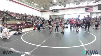 43 lbs 3rd Place - Emerson Jarboe, South Central Punisher Wrestling Club vs Brycen Leal, Jacket Wrestling Club