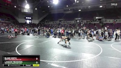 92 lbs 3rd Place Match - Blake Smith, Bear Cave Wrestling Club vs Landon Meadows, Top Notch Wrestling Club