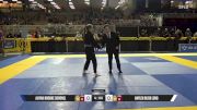 Aliyah Brooke Coronel vs Haylen Bliss Long 2025 Pan Kids Jiu-Jitsu IBJJF Championship