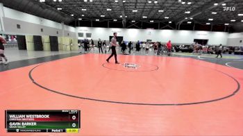 215A 3rd Place Match - Gavin Barker, Grain Valley vs William Westbrook, Christian Brothers