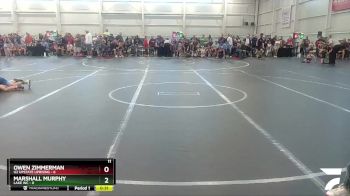 52 lbs Round 1 (8 Team) - Owen Zimmerman, U2 Upstate Uprising vs Marshall Murphy, Lake WC