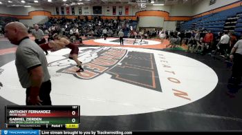 197 lbs Cons. Round 3 - Anthony Fernandez, Rhode Island vs Gabriel Zierden, Concordia College (Moorhead)