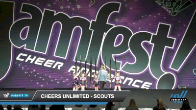 Cheers Unlimited - Scouts [2022 L1 Tiny - Novice - Restrictions Day 1] 2022 JAMfest Branson Classic
