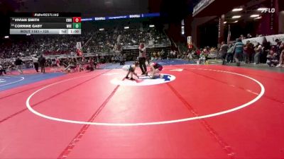 125 lbs Cons. Round 1 - Corrine Gaby, Wheatland vs Vivian Smith, Kelly Walsh