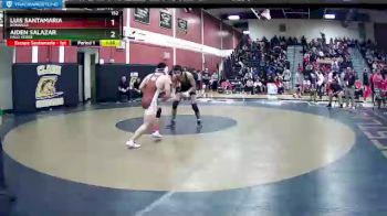 152 lbs Quarterfinal - Luis Santamaria, Bonanza vs AIDEN SALAZAR, Palo Verde