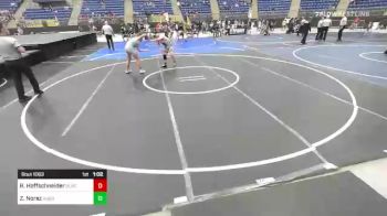 155 lbs Rr Rnd 3 - Ryder Hoffschneider, Black Fox Wr Ac vs Zayden Norez, Hugoton WC