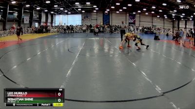 84 lbs Rd# 9- 2:15pm Saturday Final Pool - Leo Murillo, Dynasty Black vs Sebastian Shine, PA Gold