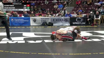 145 lbs Consi 1 - Oliver Funck, Annville-Cleona vs Colin Walther, Conwell Egan